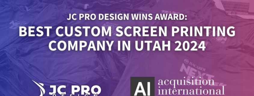 Best Screen Printing Company In Utah