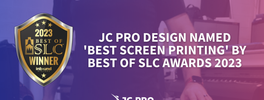 Best Screen Printing in Salt Lake City JC Pro Design