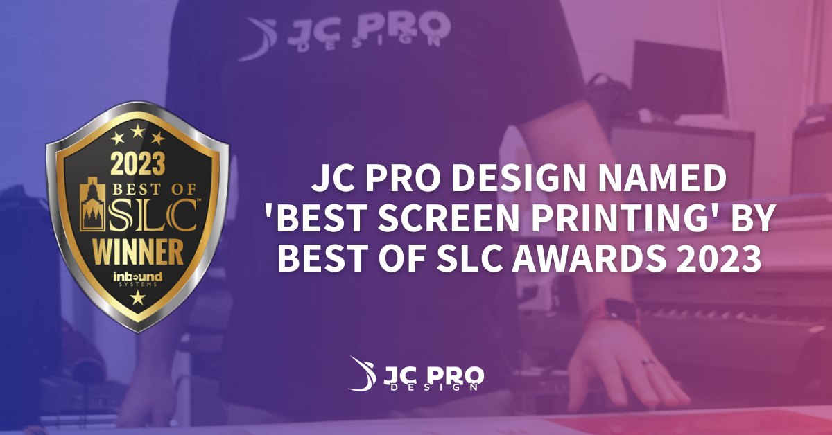 Best Screen Printing in Salt Lake City JC Pro Design