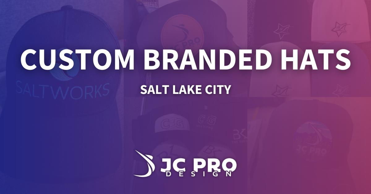 Custom Branded Hats in Salt Lake City, Utah [FREE ESTIMATES] | Custom ...