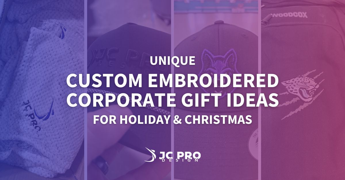 Custom Embroidered Corporate Gift Ideas for Holiday Christmas