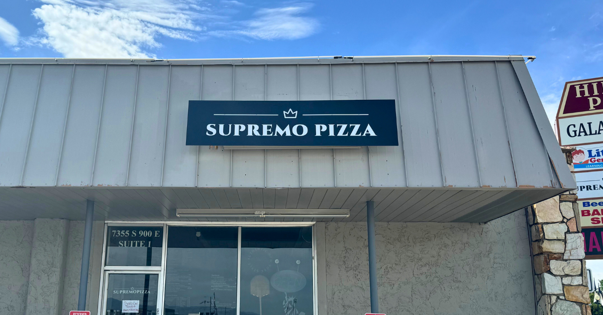 Custom Storefront Sign Salt Lake City Utah