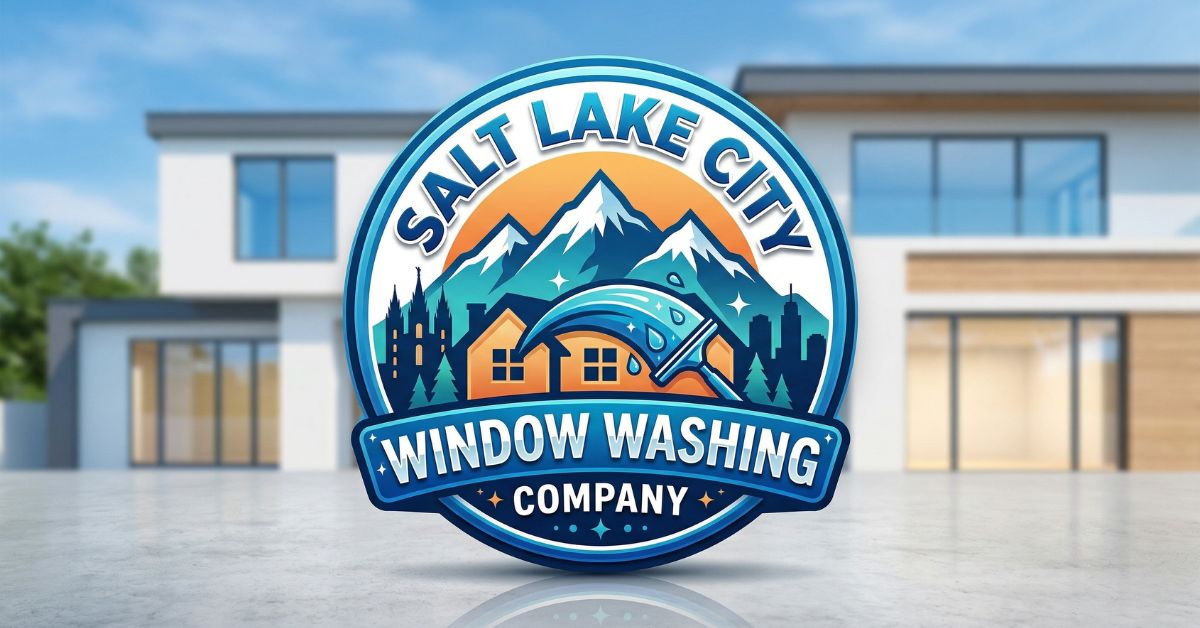 Example of an AI generated logo for a window washing company
