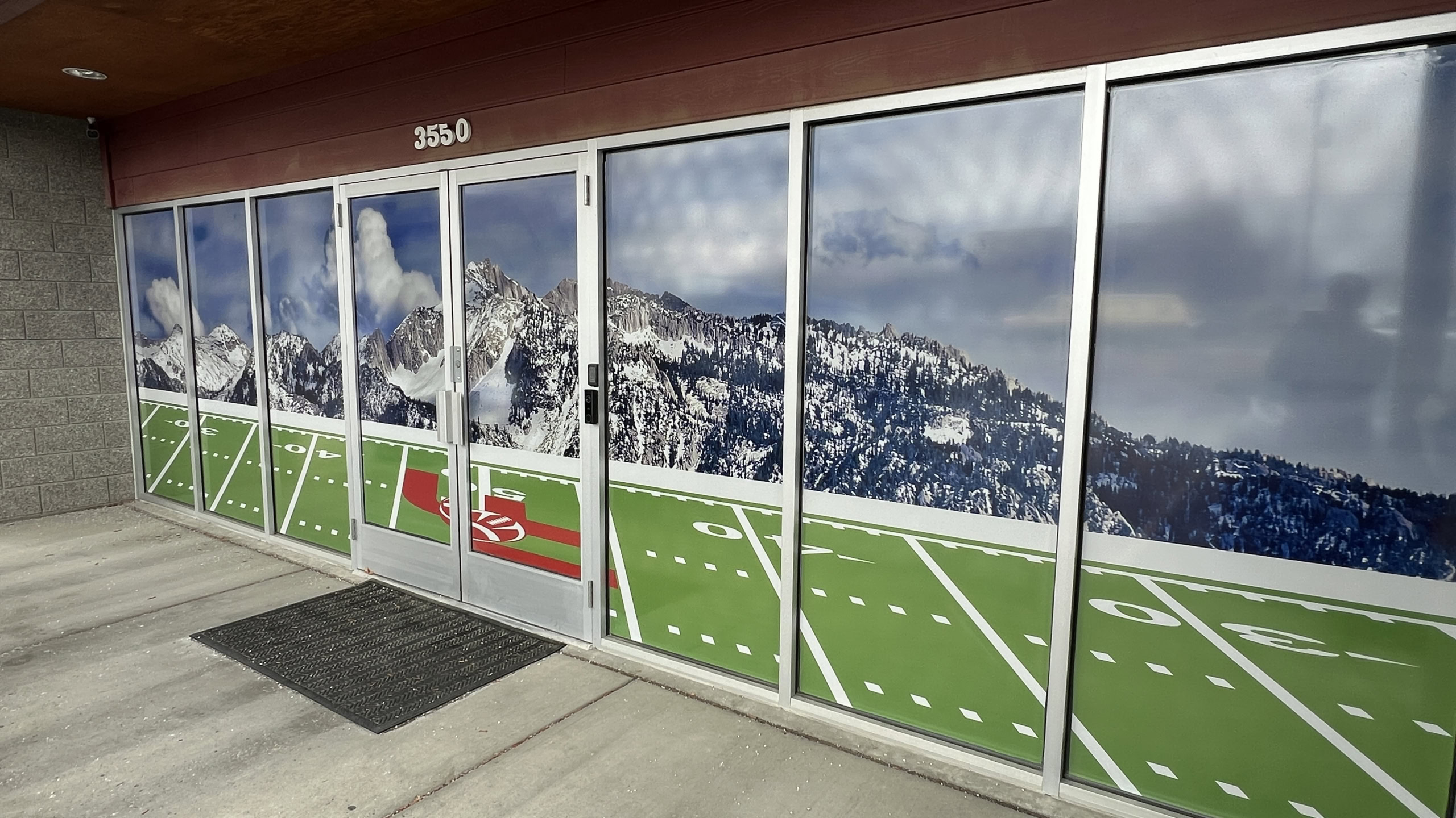 Full Storefront Window Graphics Salt Lake Utah