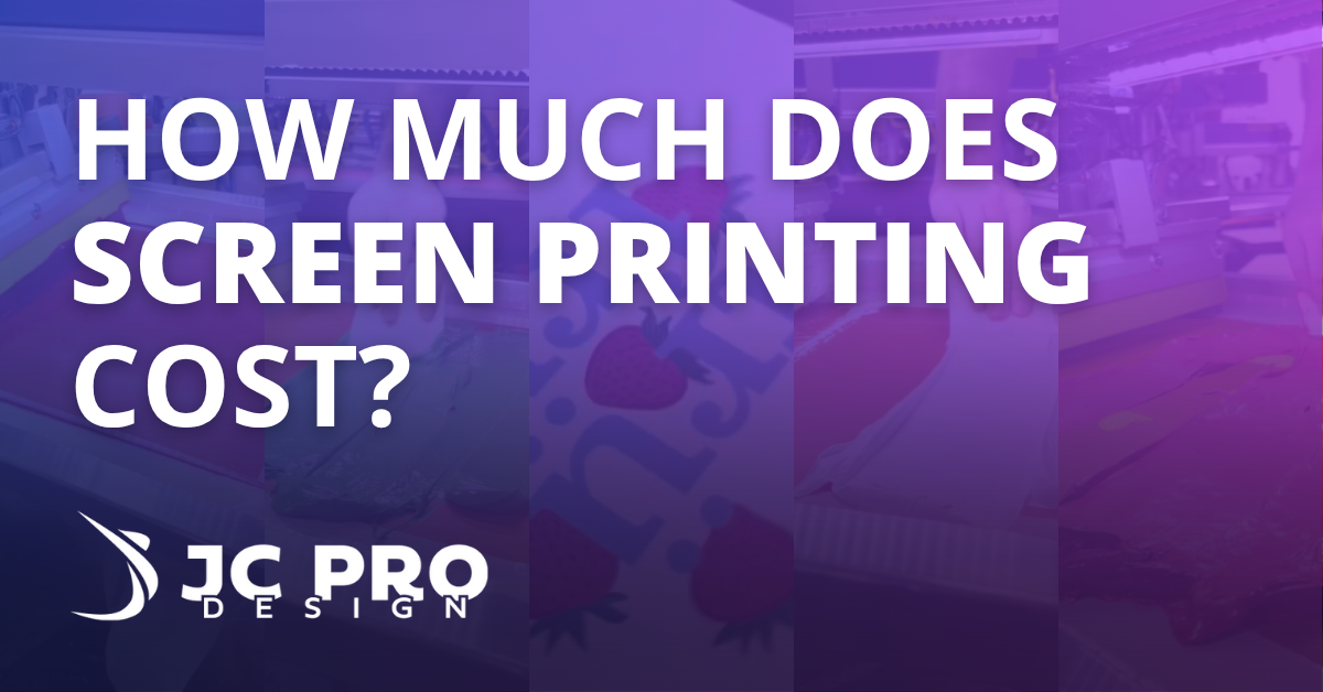 How much does screen printing cost in Salt Lake City Utah