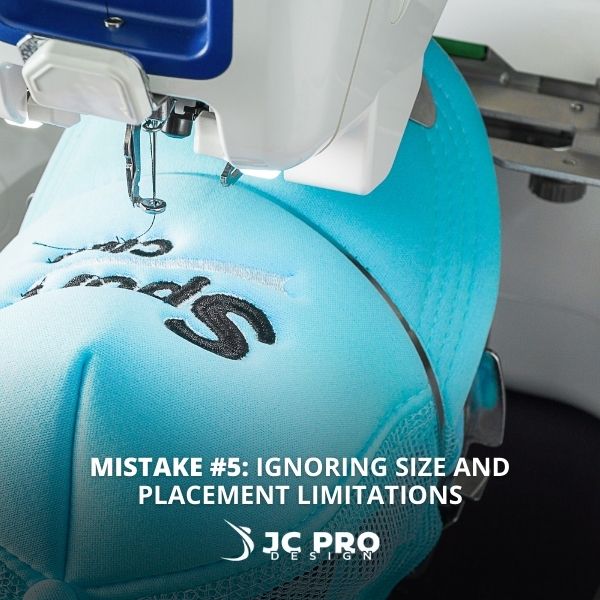 Ignoring size and placement limitations