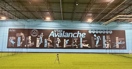 Indoor Wall Murals for Gyms and Sports Facilities Utah