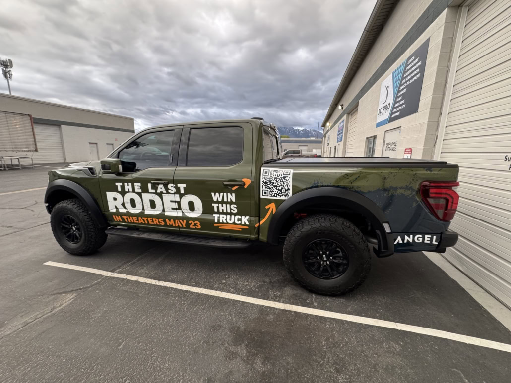 Installation of Truck Wraps in SLC
