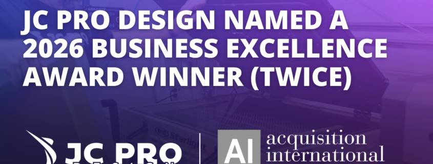 JC Pro Design Named a 2026 Business Excellence Award Winner (Twice) 1 JC Pro Design Named a 2026 Business Excellence Award Winner (Twice)