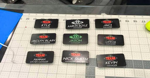 Name Badge Stickers SLC Utah