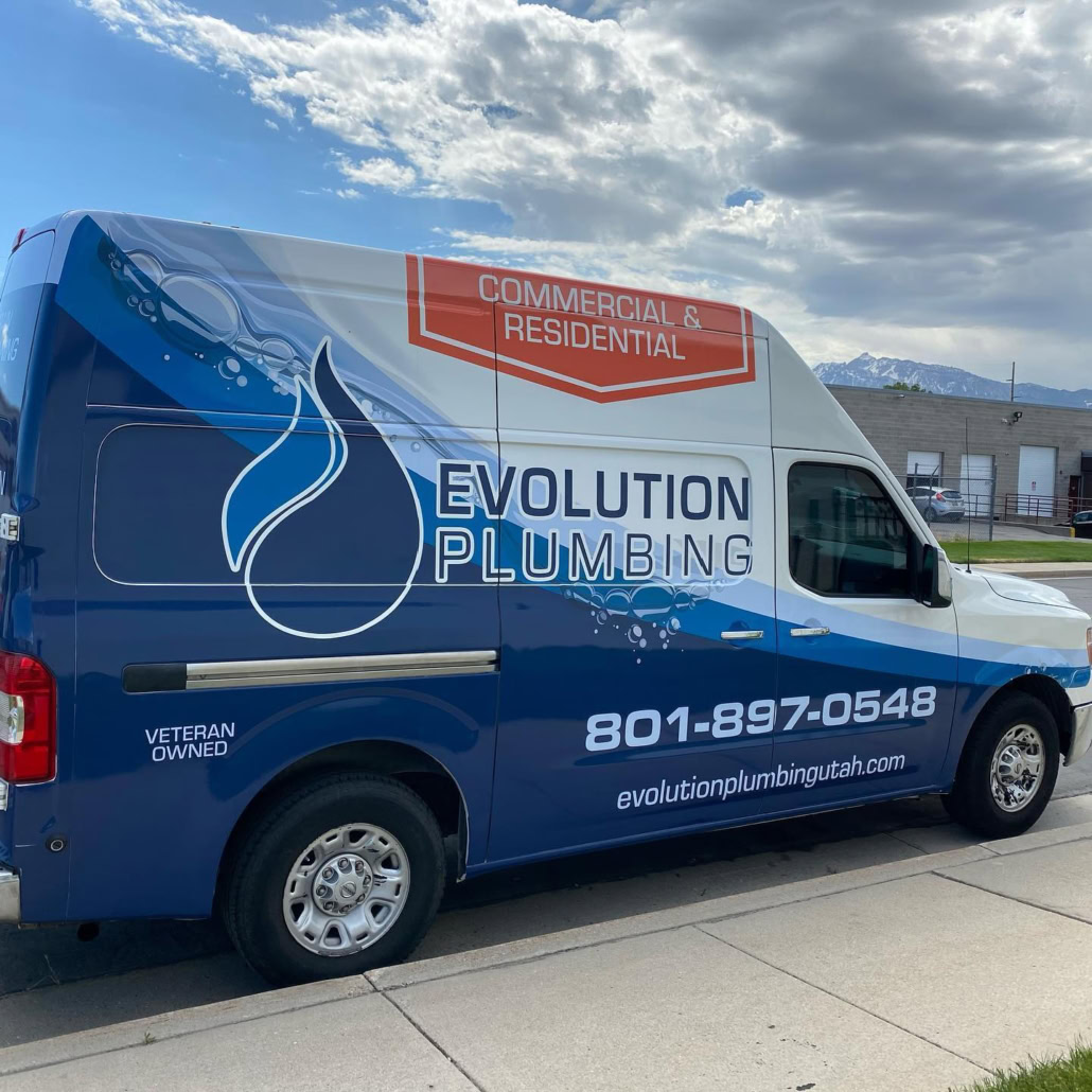 Plumbing Van Wrapped Salt Lake City