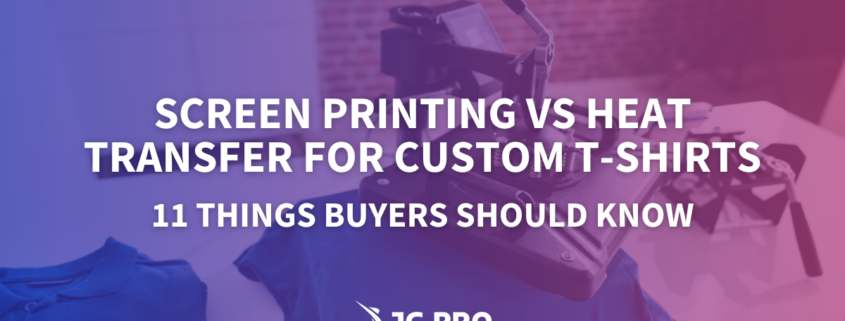 Screen Printing vs Heat Transfer T-Shirts
